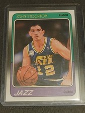 1988-89 Fleer - John Stockton #115 (RC) picture