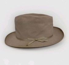 Vintage 1950s Mens Stetson Stratoliner Fedora 7 1/8 Long Oval Royal Felt Hat picture