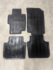 03-07 Honda Accord OEM All Weather Season Rubber Floor Mat Mats Black Factory picture