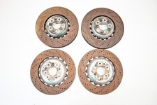 ⭐ 11-18 Bmw F10 M5 M6 Front & Rear Right Left Brake Rotor Disc Set Factory Oem picture