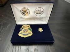 U.S. Border Patrol Commemorative Transition Badge And Pin picture