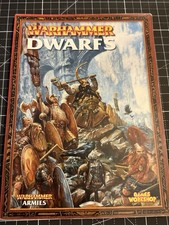 Vintage OOP Warhammer Fantasy 6th Edition Dwarfs Army Book 2005 2006 picture