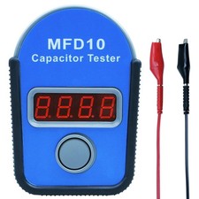 MFD10 Digital Capacitor Tester with LED Display - Measuring Range 0.001-9999 μF picture