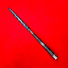 Vintage Indo Persian Mughal Ottoman Turkish Islamic Silver Koftgari Wootz Spear picture