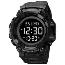 Activa Hexstrike X Invicta Digital Men's Watch - 56mm Black ACW1968-002 picture