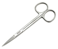 Dissecting Scissors, Fine Points, Closed Shanks, Stainless Steel - Eisco Labs picture