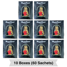 10 Boxes Super Magic Man Antiseptic Tissue (60 Sachets) Delayed Ejaculation picture
