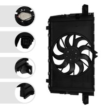 Radiator Cooling Fan Assembly For Tesla Model Y 2021-2022 OEM# 160780700A New picture