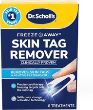 Dr. Scholl's Freeze Away Skin Tag Remover Kit, 8 8 Count (Pack of 1), White picture