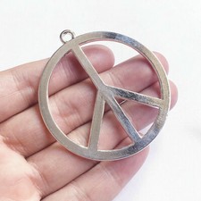 X LARGE PEACE SIGN SYMBOL LOVE HIPPIE pendant 26