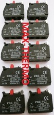 LOT OF 10 PCS zbe102 FITS FOR TELEMECANIQUE Schneider CONTACT BLOCK ZBE-102 N.C  picture