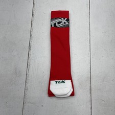 TCK Over Knee Socks Mens XL Scarlet Red Athletic TCK-DRY Blister Control picture