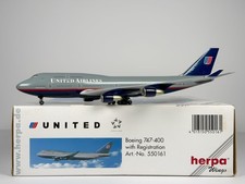 United Airlines Boeing 747-400 1:200 Herpa N118UA (550161) picture