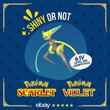 Deoxys Speed Shiny or Non ✨ 6 IV Competitive Customizable Pokémon Scarlet Violet picture