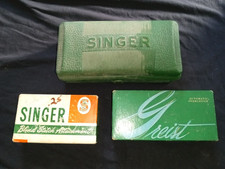 Vintage sewing equipment - Singer Greist - 3 pieces picture
