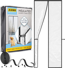 Magnetic Thermal Insulated Door Curtain - Transparent EVA Door Cover picture