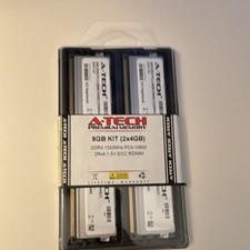 A-Tech Premium Memory 8GB (2x4GB) DDR3-1333 PC3-10600 ECC Reg RDIMM picture