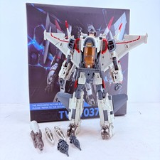 Transformers Starscream Blitzwing Transforming to Fighter Jet 6.5