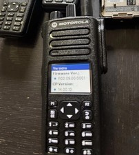 Motorola MotoTRBO XPR7550 UHF 403-512mhz Radio AAH56RDN9KA1AN w/Battery UL IP68 picture
