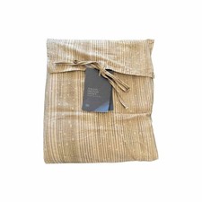 Italian Piscinas Sateen California King Duvet Cover in Camel by RH picture