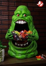 Halloween 21.5-Inch Ghostbusters Slimer Candy Bowl Decoration picture