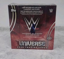 2026 Topps WWE Universe Hobby Box - Factory Sealed - 2 Autos + 1 Relic - New picture