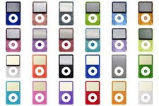 iPod Classic Video 5th Plastic Front Faceplate / Center Button - All Colors Sets picture