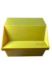 VTG 1975 BETTY CROCKER STEP-BY-STEP Recipe Card Library In Yellow Case picture