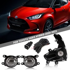 Bumper Lamp Front fog Lights Assembly Set for Toyota Yaris Hybrid 2020-2021 picture