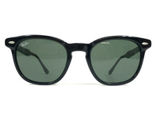 Ray-Ban Sunglasses RB2298 HAWKEYE 901/31 Polished Black Square with Green Lenses picture