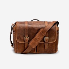 ONA Brixton Leather Camera Antique Cognac-New-Italian Leather Free Strap w/Purc picture