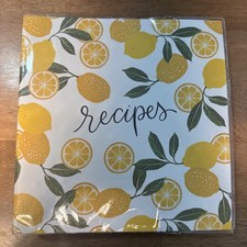 Hobby Lobby Lemon Themed Recipe Book- write your own, clip them out, share too picture