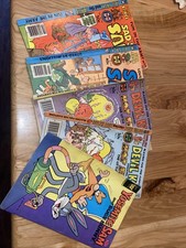 Sad Sack And The Sarge, Devil Kids, Yosemite Sam And Bugs Bunny Comic Lot of 5 picture