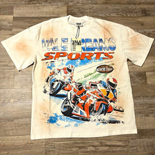 VALE USA Vale Boxcut Tees Men's Sports Graphic Cotton Knit T-Shirt White M picture