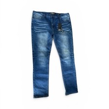 Switch Men’s Slim Skinny Blue Denim Jeans Stretch 5-Pocket Logo NWT picture