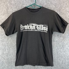 Vintage 1989 Broken Glass Tour T Shirt Trial By Fire Spring Tour Single Stitch L picture
