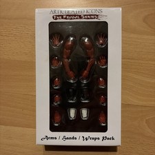 Articulated Icons The Feudal Series Arms Hands Wraps Pack Red Ninja The Fwoosh picture