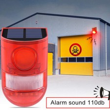 Waterproof Outdoor Solar Powered LED Alarm Lamp Warning Security Flashing Light picture