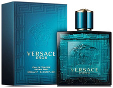 Versace Eros  3.4 fl oz 100 Ml Eau de Toilette Brand New Sealed Box pin picture
