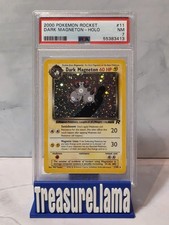 2000 Team Rocket Dark Magneton #11/82 Holo English PSA 7 picture