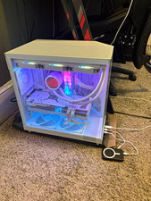 Custom/Whitebox White RGB Gaming Desktop Tower PC w/ Radeon Dedicated Graphics picture