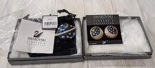 Vintage Swarovski Jeweler's Collection Celestial Set Planet Brooch & Earrings picture
