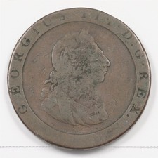 Great Britain 1797 King George III 2 Pence P903946 picture