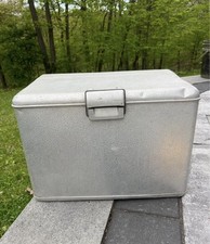 1950s J.C. Higgins Aluminum Cooler Ice Chest Bottle Opener Inside Tray/WH2 picture