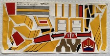 Vintage 1991 DX Jet Garuda Sticker Sheet Unused Sentai Jetman Power Rangers picture