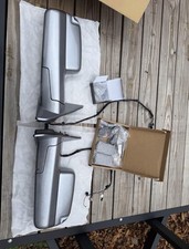 MW Customs Ram 1500 Tow Mirros Billet Silver Metallic picture