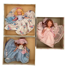 VTG Nancy Ann Storybook doll lot of 3 in boxes Wednesday child Bridesmaid picture
