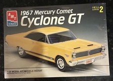 AMT Ertl 1967 Mercury Cyclone GT 1/25 Model Kit #6750 SEALED IN BOX, 1993 Issue picture
