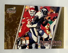 Terrell Davis 1998 Pacific Aurora Championship Fever Insert #13 Broncos NFL picture