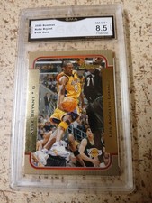 2003-04 Bowman  Gold Kobe Bryant 8.5,+ Kobe Bryant 10 Topps Chrome.both Included picture